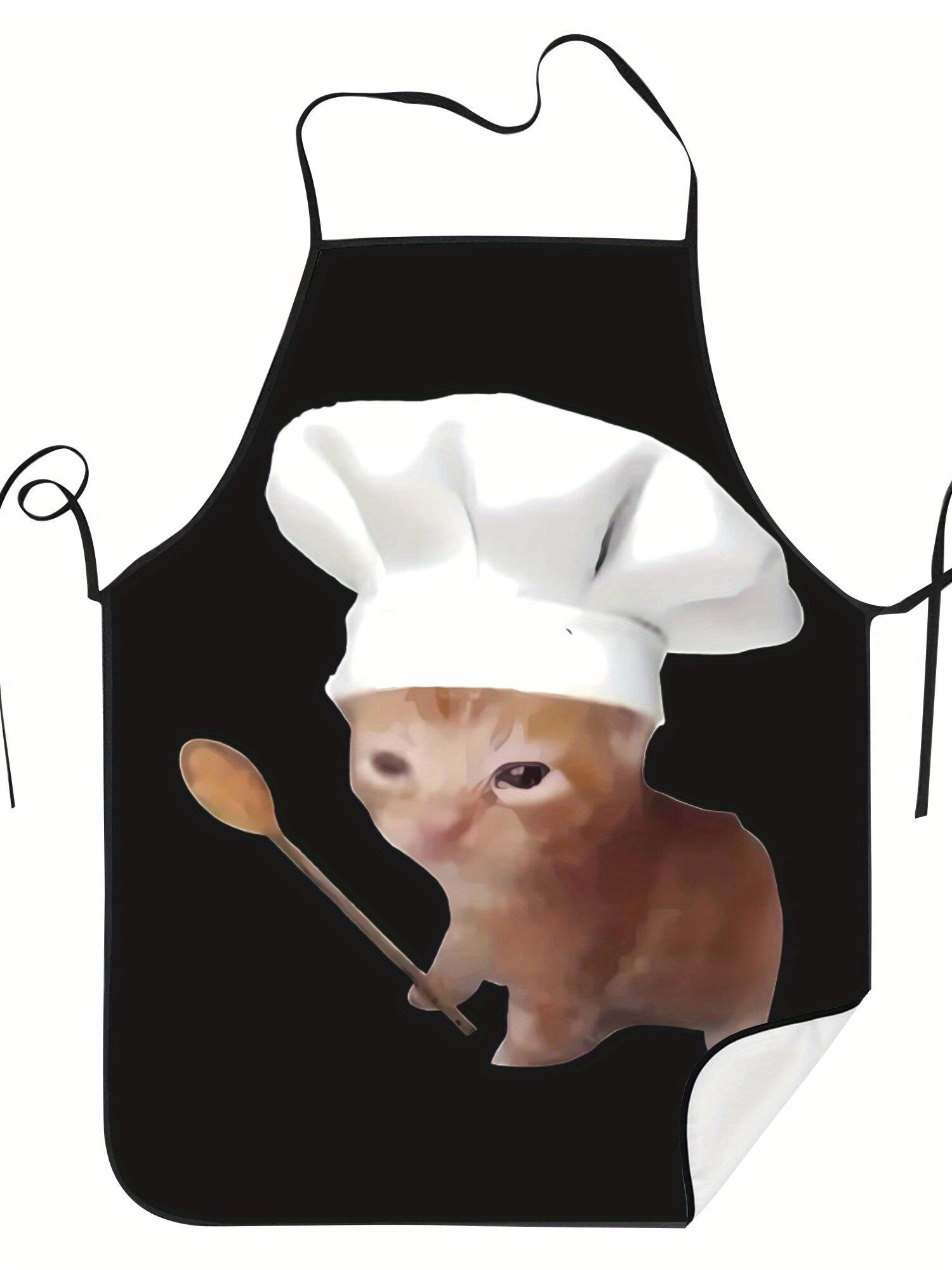 Home Cooking For Cats - 재미있는 요리사 우는 고양이 앞치마 귀여운