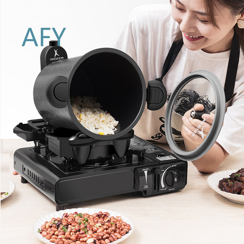 가정 및 야외용 다기능 조리기 360 °   회전식 볶 - Home Cooking Fried Rice 리뷰 및 가격