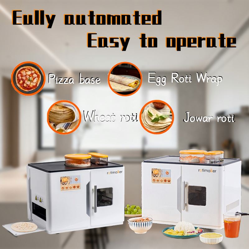완전 자동 전기 미니 플라스틱 플랫브레드 또띠야 메이커 - Home Cooking Robot 리뷰 및 가격