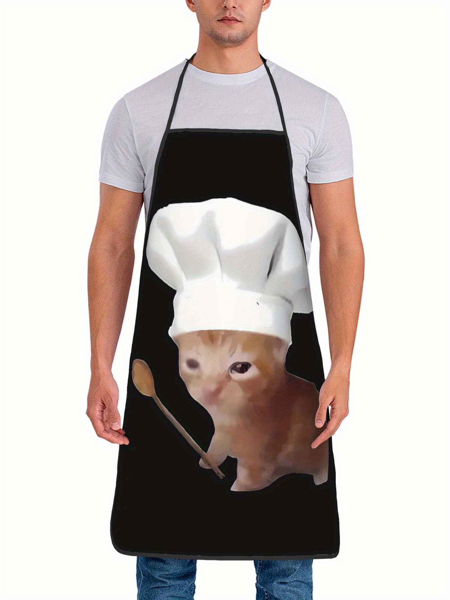 재미있는 요리사 우는 고양이 앞치마 귀여운 진저 타비  - Home Cooking For Cats 리뷰 및 가격