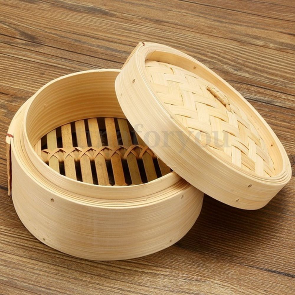 중국산 야채 요리용 뚜껑 있는 대나무 찜기 세트, 대나 - Steamer Bamboo Set 리뷰 및 가격