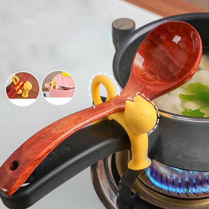 숟가락 나머지 고양이 모양 숟가락 요리 홀더 가정용 주 - Home Cooking For Cats 리뷰 및 가격